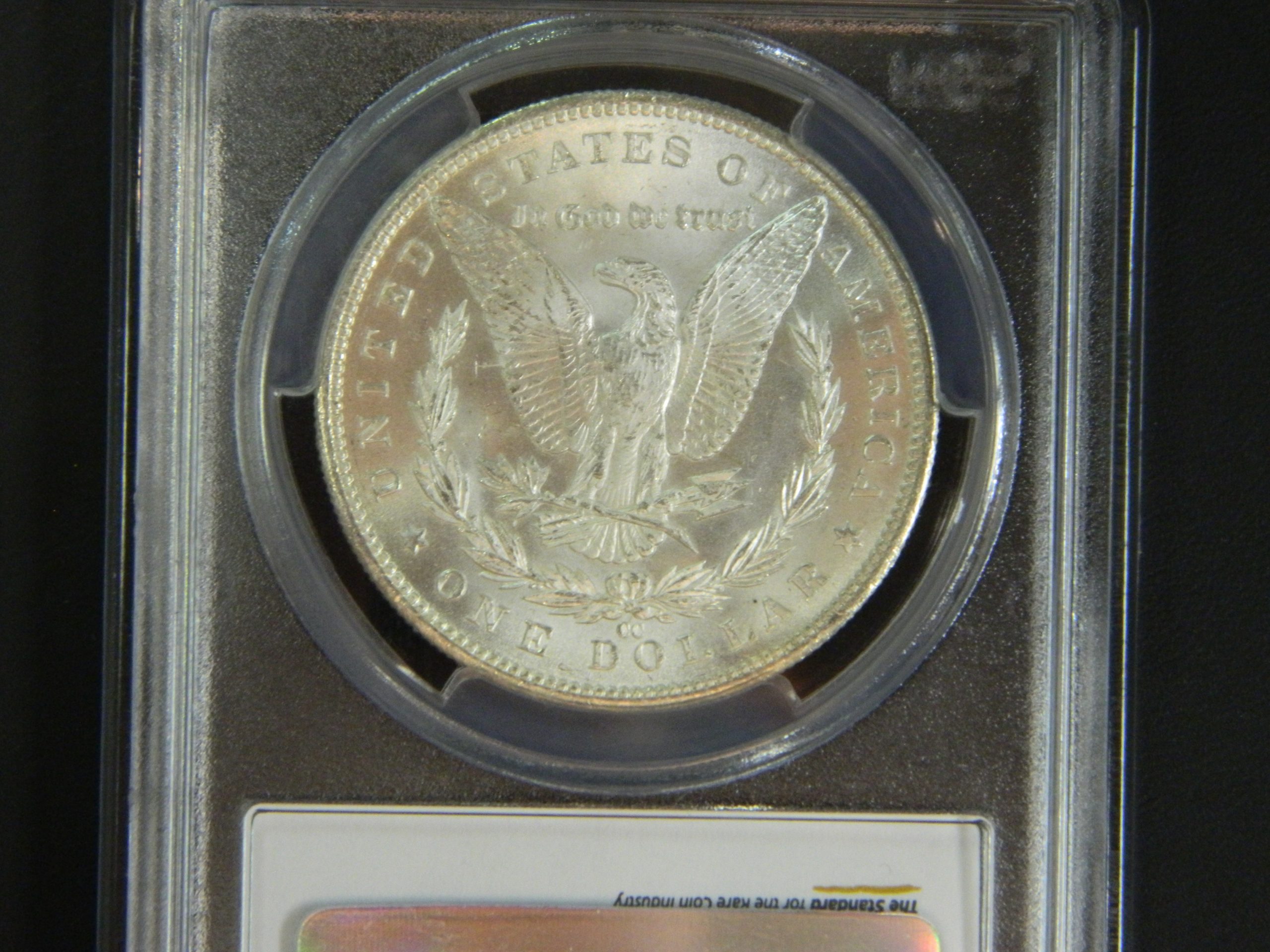 1883-CC Morgan Silver Dollar, PCGS-MS64 - Image 2